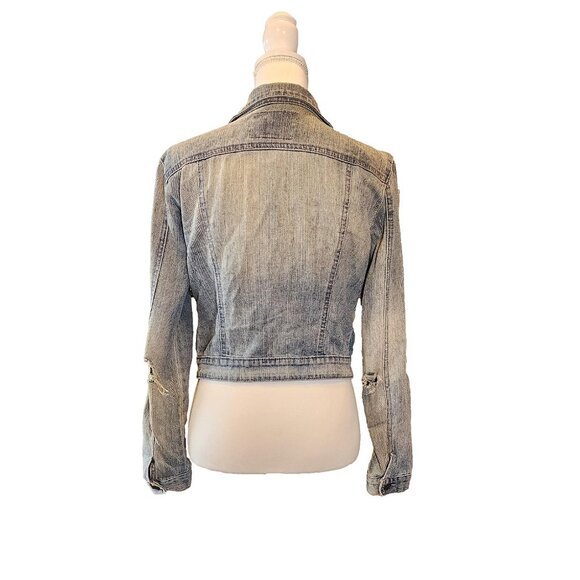 American Rag Faded, Washedout Denim Jean Jacket - Size Small - Picture 2 of 9